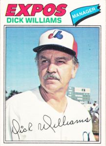 1977 OPC Dick Williams
