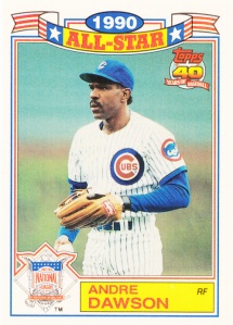 1991 Topps All-Star Glossy Andre Dawson