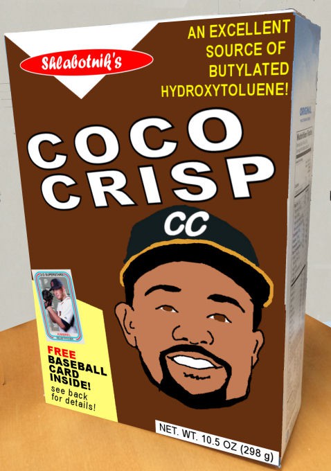 Coco Crisp Cereal Box  The Shlabotnik Report